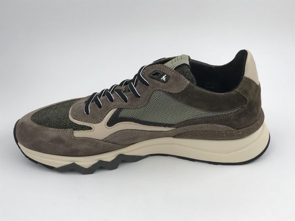 Floris her runner suède dark green (SFM-10178-51-01 de zager 05.08 darkgreen) - Stiletto Schoenen (Oudenaarde)