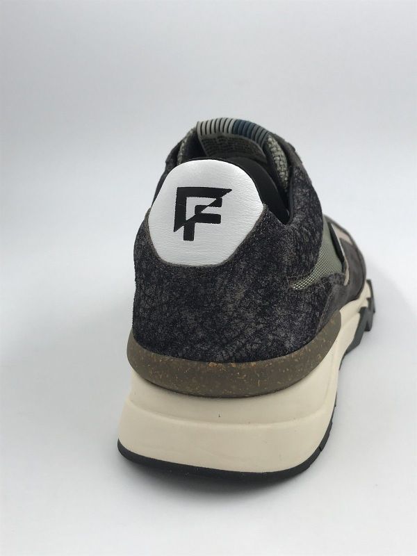 Floris her runner suède grijs (SFM-10178-31-01 de zager 05.27 darkgrey G1/2) - Stiletto Schoenen (Oudenaarde)