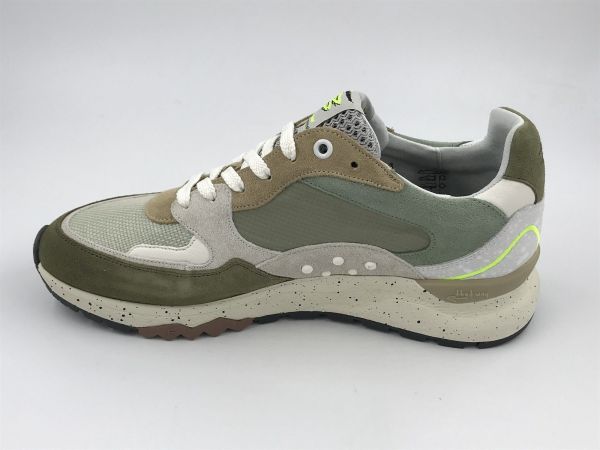 Floris her runner suède groen (SFM-10243-52-01 de treener06.06 lightgreen G1/2) - Stiletto Schoenen (Oudenaarde)