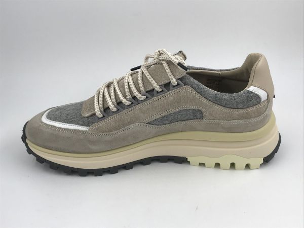 Floris her runner suède licht bruin (SFM-10248-22-01 de gripper 03.02 light brownG1/2 ) - Stiletto Schoenen (Oudenaarde)