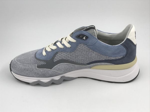 Floris her runner suède light blue (SFM-10136-42-02 de zager02.56 lightblue G1/2) - Stiletto Schoenen (Oudenaarde)