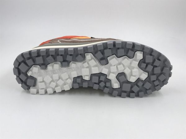 Floris her runner suède oranje (SFM-10247-86-01 de gripper08.00 orange G1/2) - Stiletto Schoenen (Oudenaarde)