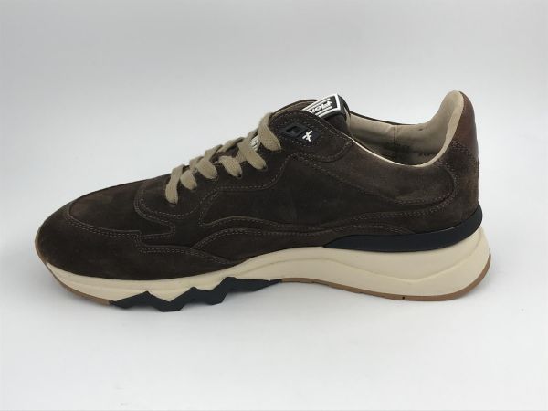 Floris her runner suède taupe (SFM-10136-34-01 de zager 02.00 taupe G1/) - Stiletto Schoenen (Oudenaarde)