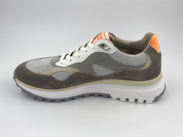 Floris her runner suède taupe (SFM-10238-34-02 de gripper01.27 taupe G1/2) - Stiletto Schoenen (Oudenaarde)