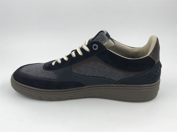 Floris her sneak suède blauw (SFM-10256-41-01 de kupster 09.03 darkblue G1/2) - Stiletto Schoenen (Oudenaarde)