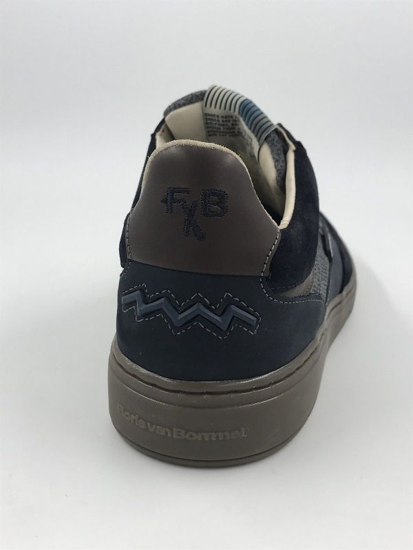 Floris her sneak suède blauw (SFM-10256-41-01 de kupster 09.03 darkblue G1/2) - Stiletto Schoenen (Oudenaarde)