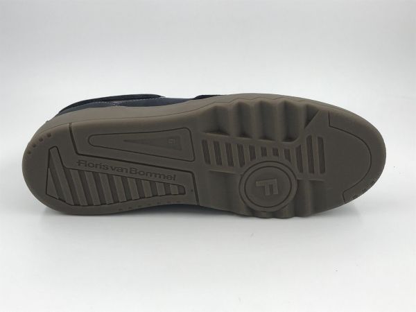 Floris her sneak suède blauw (SFM-10256-41-01 de kupster 09.03 darkblue G1/2) - Stiletto Schoenen (Oudenaarde)