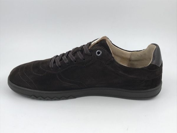 Floris her sneak suède bruin (SFM-10233-21-01 de zaler 04.14 darkbrown G1/2) - Stiletto Schoenen (Oudenaarde)