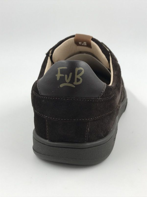 Floris her sneak suède bruin (SFM-10233-21-01 de zaler 04.14 darkbrown G1/2) - Stiletto Schoenen (Oudenaarde)