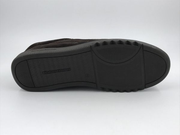 Floris her sneak suède bruin (SFM-10233-21-01 de zaler 04.14 darkbrown G1/2) - Stiletto Schoenen (Oudenaarde)
