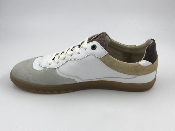 Floris her sneaker led/suède wit/beige (SFM-10233-60-02 de zaler04.05 white G1/2) - Stiletto Schoenen (Oudenaarde)