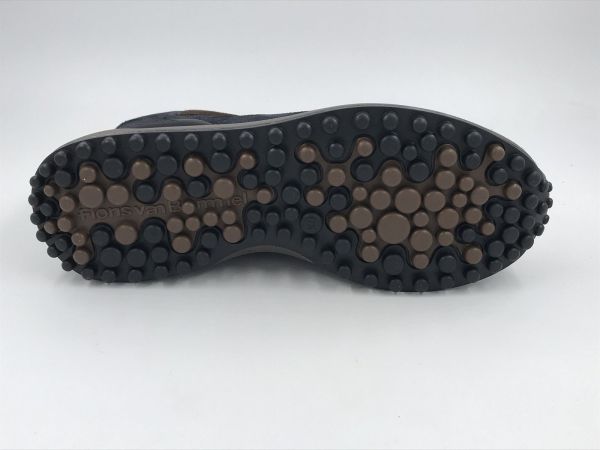 Floris her sneaker suède blauw (SFM-10139-41-04 noppi 26.69 darkblue G1/2) - Stiletto Schoenen (Oudenaarde)