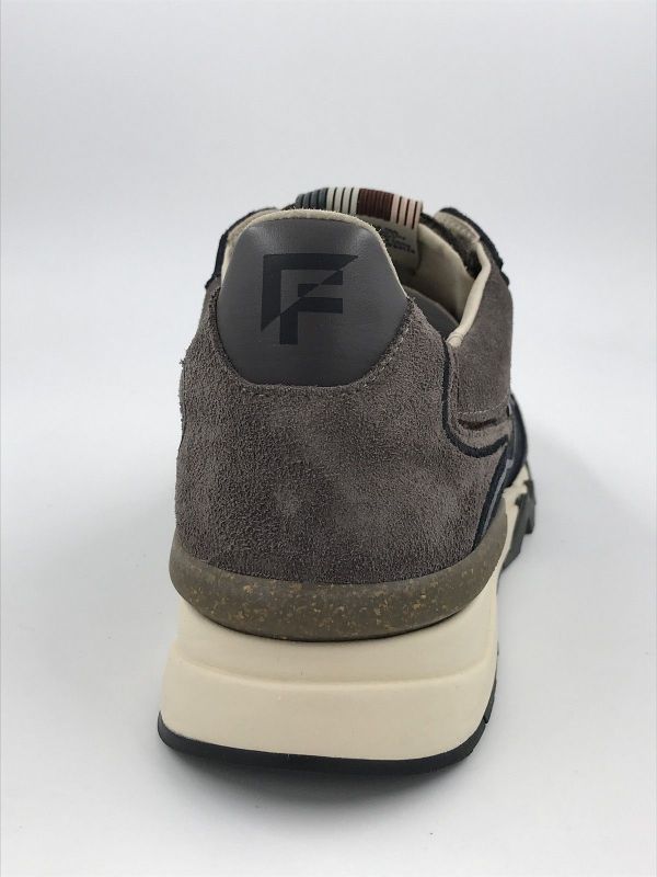 Floris her sneaker suède blauw (SFM-10198-41-01 de zager 03.15 darkblue G1/2) - Stiletto Schoenen (Oudenaarde)