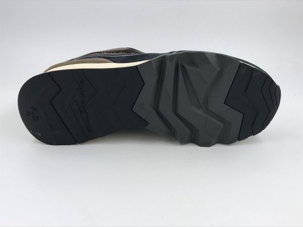 Floris her sneaker suède blauw (SFM-10198-41-01 de zager 03.15 darkblue G1/2) - Stiletto Schoenen (Oudenaarde)