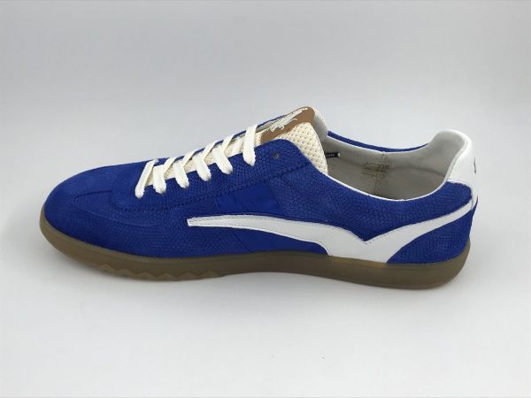 Floris her sneaker suède blauw (SFM-10224-40-02 de zaler01.00 blue G1/2) - Stiletto Schoenen (Oudenaarde)