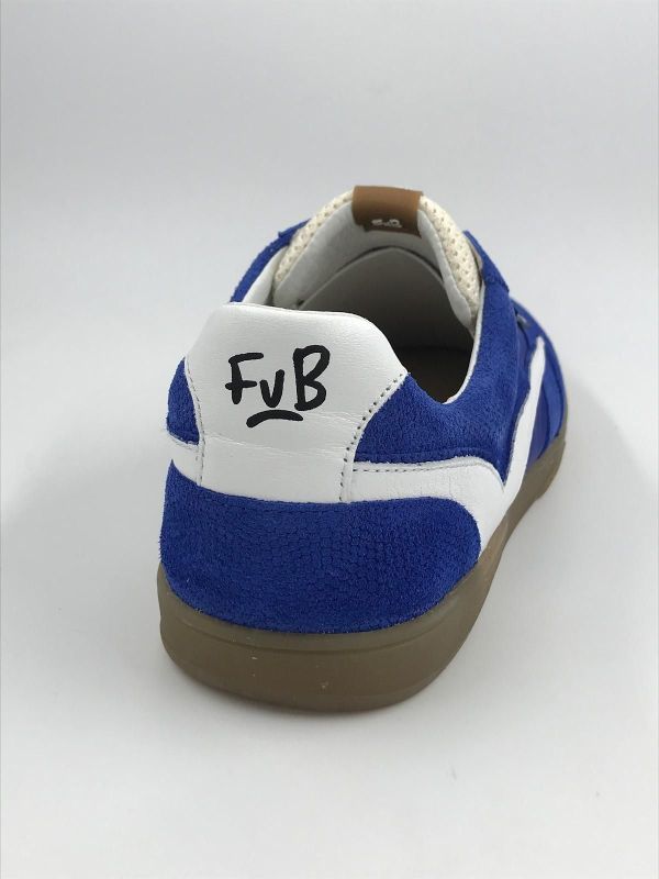 Floris her sneaker suède blauw (SFM-10224-40-02 de zaler01.00 blue G1/2) - Stiletto Schoenen (Oudenaarde)