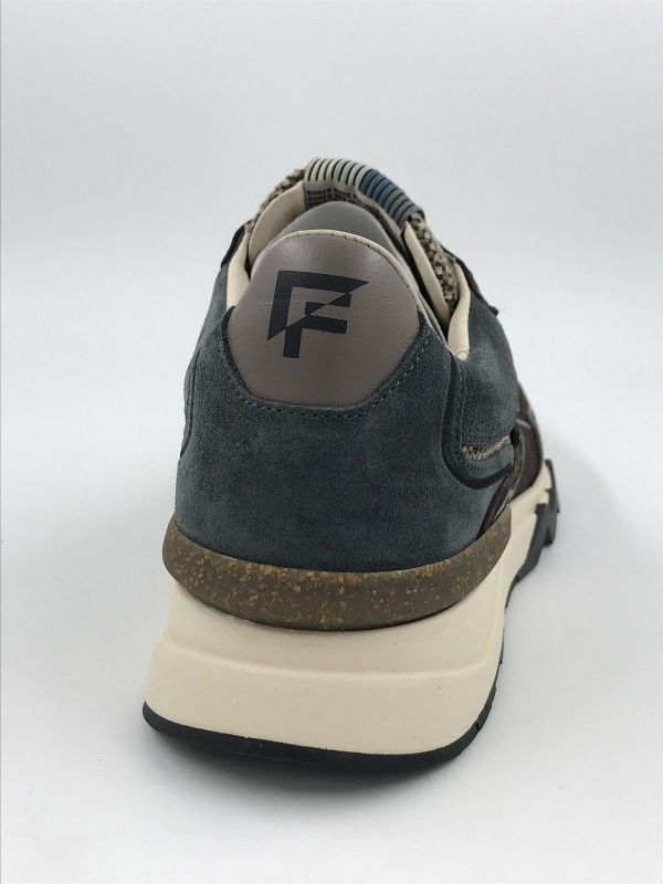 Floris her sneaker suède bruin (SFM-10198-21-01 de zager 03.14 darkbrown G1/2) - Stiletto Schoenen (Oudenaarde)
