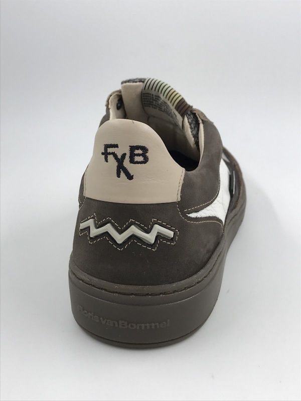 Floris her sneaker suède cognac (SFM-10143-23-03 de kupster 05.19 cognac G1/2) - Stiletto Schoenen (Oudenaarde)