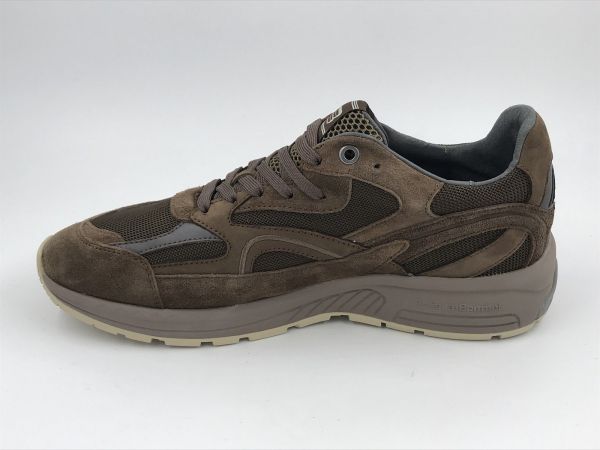 Floris her sneaker suède taupe (SFM-10258-34-02 de rezer 01.27 taupe G1/2) - Stiletto Schoenen (Oudenaarde)