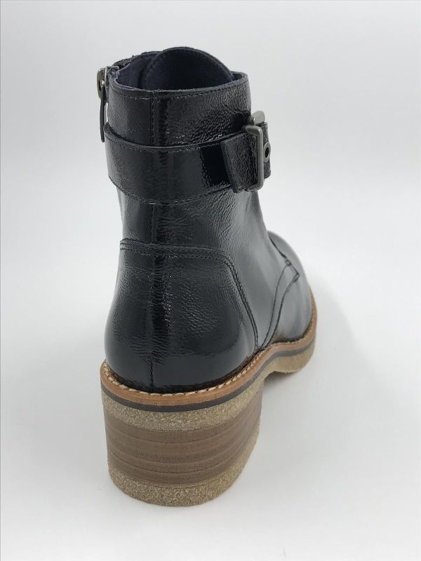 Fluchos dam bot lakled negro (8686 naplak negro) - Stiletto Schoenen (Oudenaarde)