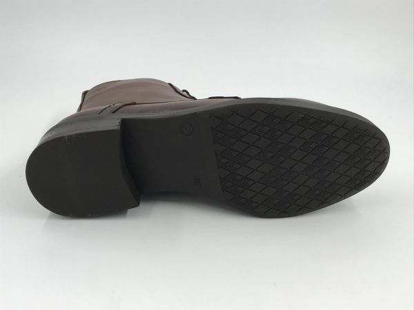 Fluchos dam bott led bruin (D8343-SU sugar nut harvard) - Stiletto Schoenen (Oudenaarde)