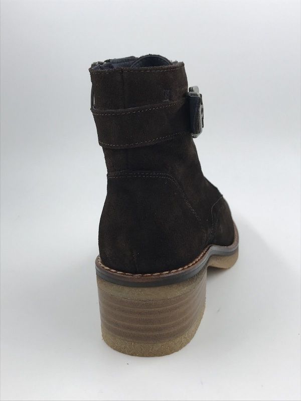 Fluchos dam bott nub café (8686 calf ebano) - Stiletto Schoenen (Oudenaarde)