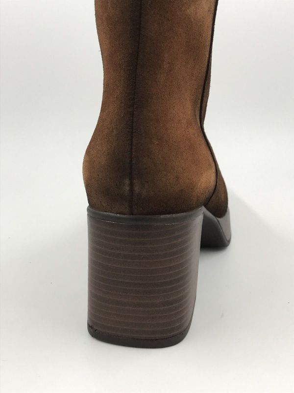 Fluchos dam Klaars led cuero (D9734-CA calf cuero cristel) - Stiletto Schoenen (Oudenaarde)