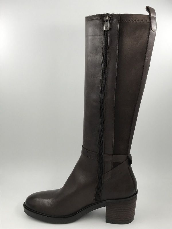 Fluchos dam Llaars led bruin (D9752-SKST skimo+strech cafe aroma) - Stiletto Schoenen (Oudenaarde)