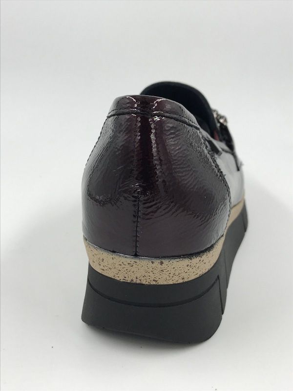 Fluchos dam moc lakled bordeaux (D9325-NA naplak burdeos india) - Stiletto Schoenen (Oudenaarde)