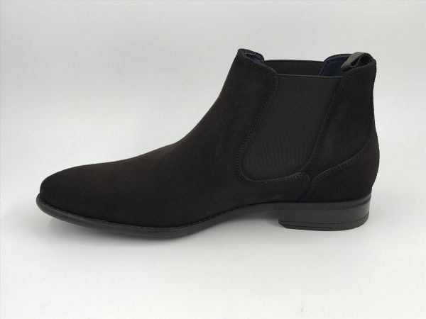 Fluchos her chelsea suède bruin (9211 ALEX afelpado cafe marino) - Stiletto Schoenen (Oudenaarde)