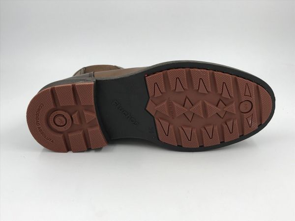 Fluchos her KLaars led bruin (1343 TERRY habana camel+com2) - Stiletto Schoenen (Oudenaarde)