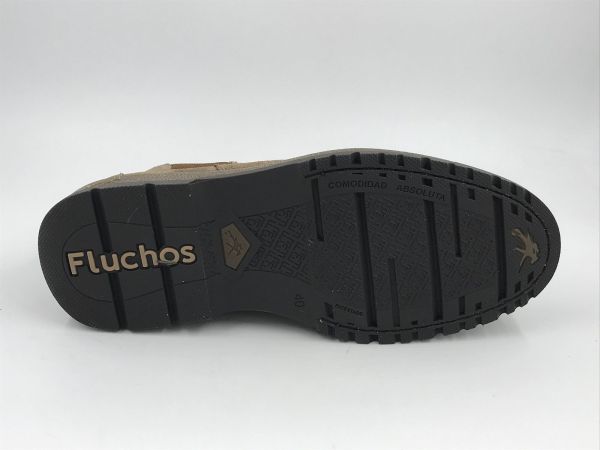 Fluchos her Klaars suède taupe (2323 BUGGY afelpado marmota+com2) - Stiletto Schoenen (Oudenaarde)