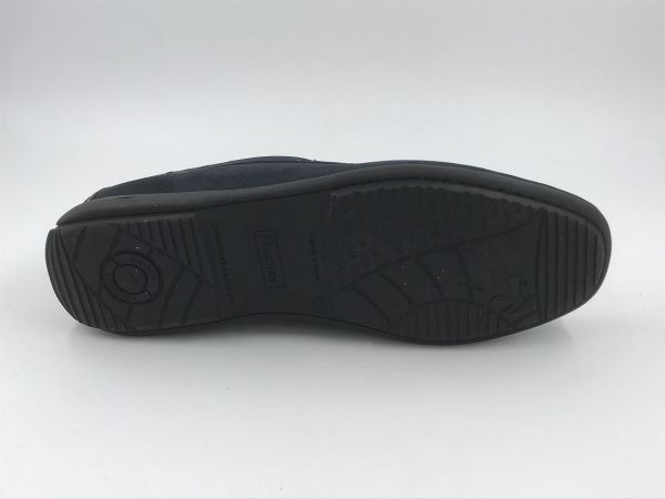 Fluchos her moc nub blauw (2208 cross menorca oceano) - Stiletto Schoenen (Oudenaarde)