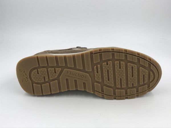 Fluchos her runner suède marmota (1750 afelpado marmota) - Stiletto Schoenen (Oudenaarde)