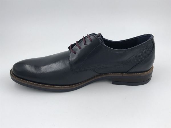 Fluchos her veterschoen led blauw (1626 THEO memory oceano +com2) - Stiletto Schoenen (Oudenaarde)