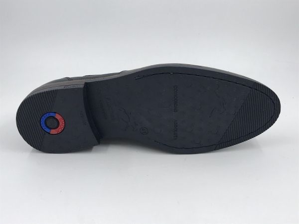 Fluchos her veterschoen led blauw (1626 THEO memory oceano +com2) - Stiletto Schoenen (Oudenaarde)