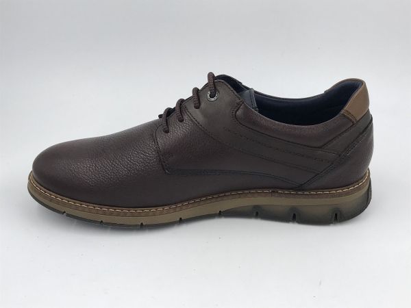 Fluchos her veterschoen led bruin (1578 KIRO indios cafe+com1) - Stiletto Schoenen (Oudenaarde)