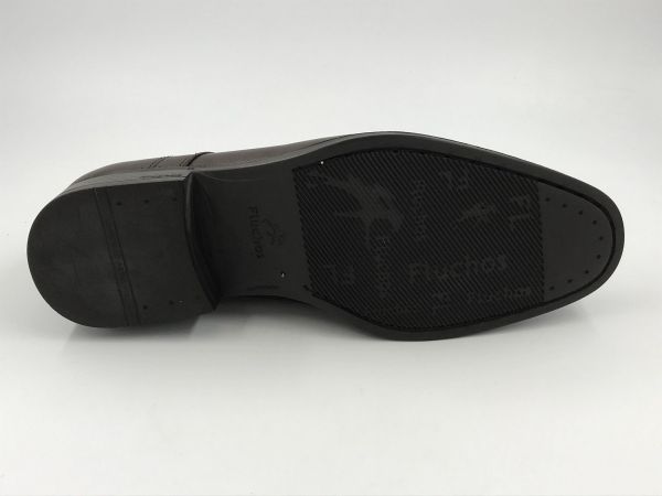 Fluchos her veterschoen led bruin (1889 ASGARD habana castano+com8) - Stiletto Schoenen (Oudenaarde)