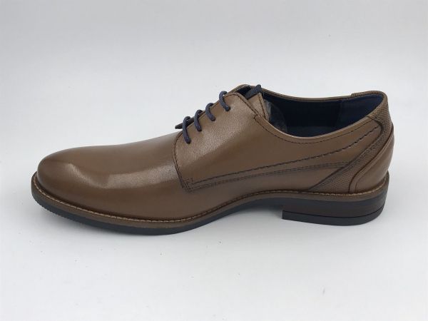 Fluchos her veterschoen led cognac (1629 THEO habana camel+com2) - Stiletto Schoenen (Oudenaarde)