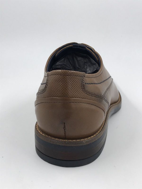 Fluchos her veterschoen led cognac (1629 THEO habana camel+com2) - Stiletto Schoenen (Oudenaarde)