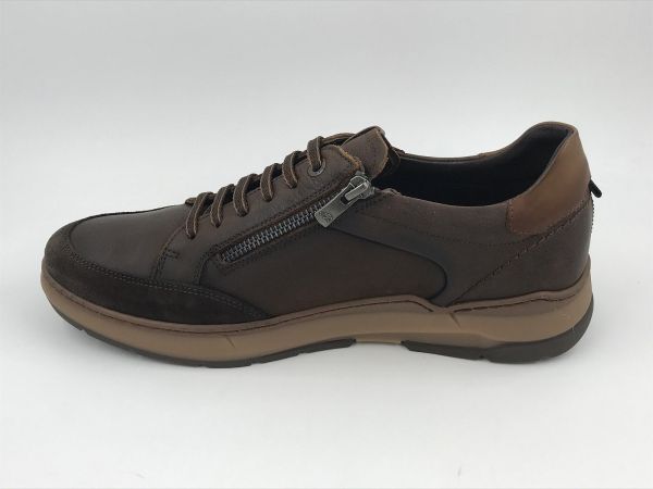 Fluchos her veterschoen vetled café (2510 JEFF vegabuck cafe+com1) - Stiletto Schoenen (Oudenaarde)