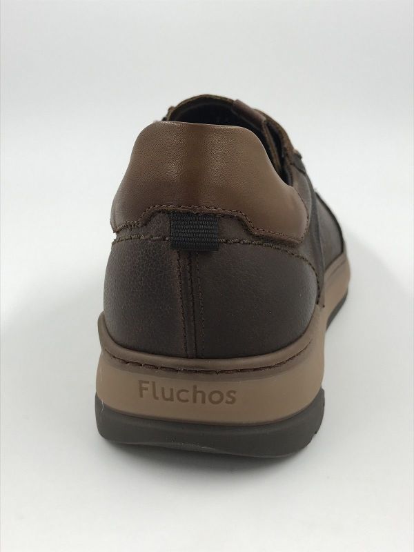 Fluchos her veterschoen vetled café (2510 JEFF vegabuck cafe+com1) - Stiletto Schoenen (Oudenaarde)