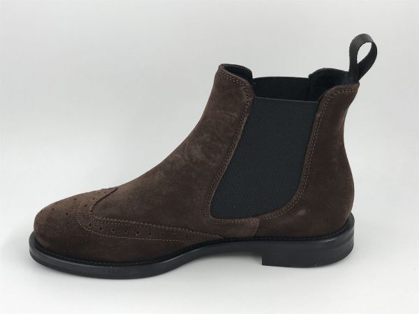 Frau dam chelsey suède bruin (A98C9 waxy cacao) - Stiletto Schoenen (Oudenaarde)