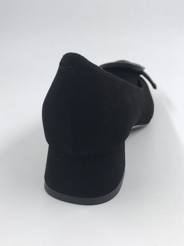 Frau dam dec suède zwart (92A3 daino nero) - Stiletto Schoenen (Oudenaarde)