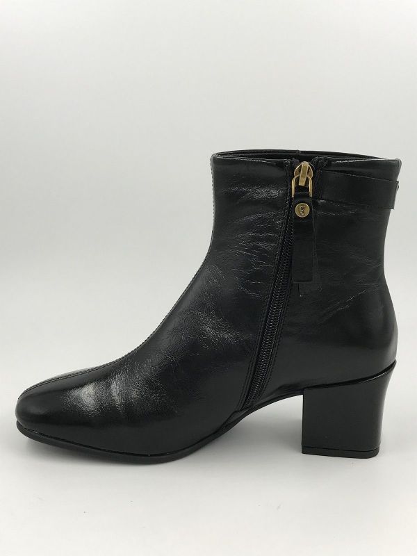 Frau dam Klaars lak led zwart (A68S3 ortisei black) - Stiletto Schoenen (Oudenaarde)