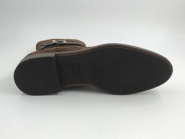 Frau dam KLaars suède bruin (88E6 softy alias cacao) - Stiletto Schoenen (Oudenaarde)