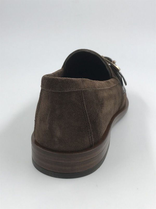 Frau dam moc suède bruin (88E3 softy alias cacao) - Stiletto Schoenen (Oudenaarde)