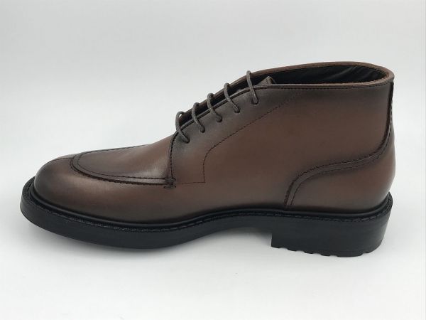 Frau her bot led bruin (A72N5 ranch noce) - Stiletto Schoenen (Oudenaarde)