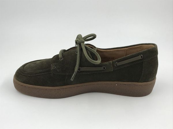 Gab dam bootschoen suède oliv (6024.02.004 dreamvelour/nappa oliv) - Stiletto Schoenen (Oudenaarde)