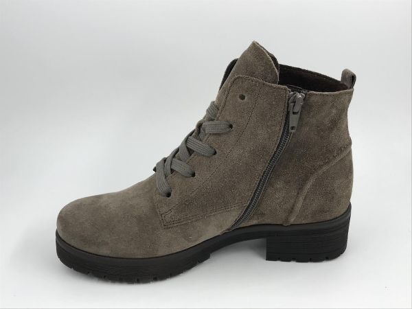 Gab dam bot suède taupe (52.095.30 dreamvelour mohair) - Stiletto Schoenen (Oudenaarde)